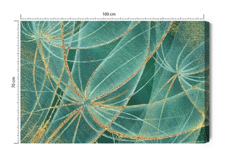 Obraz na płótnie nasiona dmuchawca 100x70 cm ponadczasowa ozdoba wnętrza obraz w wyrazistej kolorystyce wysoka jakość wykonania