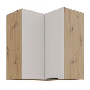 Szafka kuchenna narożna wisząca Soela 60x60 GN-72 2F metalowy uchwyt krawędziowy szafka odporna na działanie wilgoci i uszkodzenia