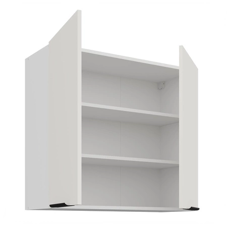 Szafka kuchenna wisząca Corato Wh 80 G-72 2F szafka kuchenna odporna na uszkodzenia wykończenie frontów w technologii anti fingerprint