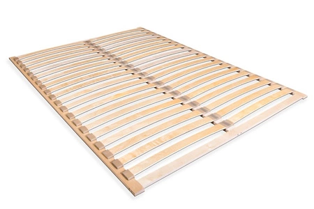 Łóżko tapicerowane Hernani 160x200 szare z zagłówkiem w nowoczesnym stylu idealne do sypialni