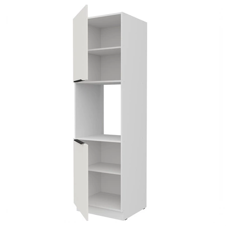 Słupek kuchenny Corato Wh 60 DP-210 2F szafka do zabudowy piekarnika fronty wykonane w innowacyjnej technologii anti fingerprint