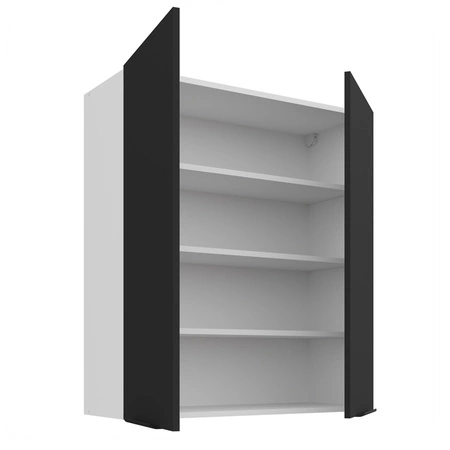 Szafka kuchenna wisząca Alatri Wh 80 G-90 2F szafka kuchenna odporna na uszkodzenia wykończenie frontów w technologii anti fingerprint