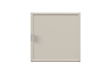 Szafka łazienkowa wisząca Bella 35 cm beżowa niewielka szafka do łazienki o nietuzinkowym charakterze możliwość wyboru koloru uchwytów