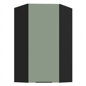 Szafka kuchenna narożna wisząca Treviso Bl 60x60 GN-108 1F odporna na uszkodzenia wykończenie frontów w technologii anti fingerprint