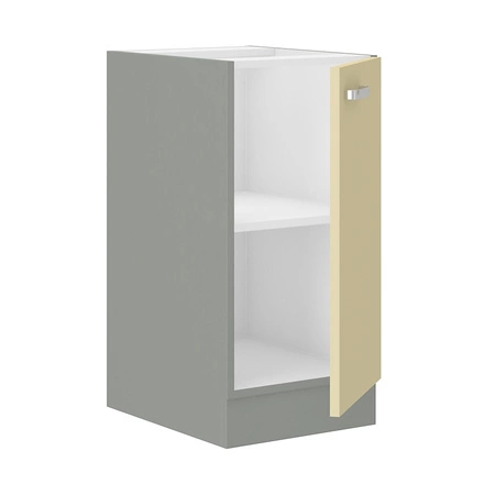 Szafka kuchenna stojąca z półką Karmen 40 D 1F BB szafka odporna na parę wodną wysoką temperaturę i rozlaną ciecz