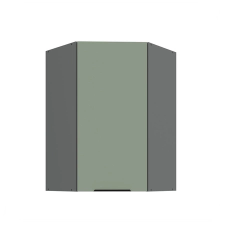 Szafka kuchenna narożna wisząca Treviso Ant 60x60 GN-90 1F odporna na uszkodzenia wykończenie frontów w technologii anti fingerprint
