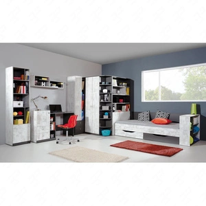 Zestaw mebli Tablo 5 grafit / enigma idealna propozycja do pokoju dziecięcego lub młodzieżowego w oryginalnej kolorystyce