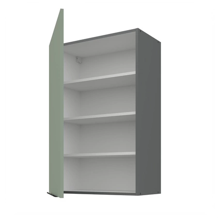 Zestaw mebli kuchennych Treviso Ant 300 cm stylowe szafki kuchenne z frontami wykonanymi w technologii anti fingerprint metalowe uchwyty