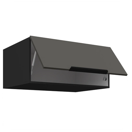 Szafka wisząca Aversa Bl 80 NAGU-36 1F szafka kuchenna odporna na uszkodzenia wykończenie frontów w technologii anti fingerprint