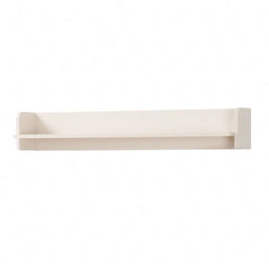 Półka Ferdi 104 cm beż piaskowy praktyczna półka ścienna do wnętrz w stylu minimalistycznym wykonana z dbałością o każdy detal