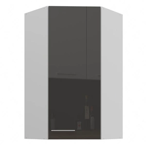 Szafka kuchenna narożna wisząca Milo 60x60 GN-108 1F szafka odporna na parę wodną wysoką temperaturę i rozlaną ciecz