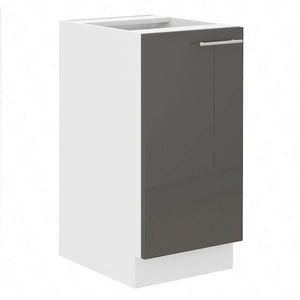 Szafka kuchenna stojąca z półką Milo 40 D 1F BB szafka odporna na parę wodną rozlaną ciecz i wysoką temperaturę