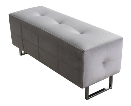 Narożnik z funkcją spania Hampton kwarcowy róż lewostronny stylowe pikowania na siedzisku miękka tkanina obiciowa narożnik z dostawką