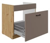 Szafka kuchenna pod zlewozmywak z szufladą Rimini 80 ZL 1S BB szafka odporna na parę wodną rozlaną ciecz i wysoką temperaturę