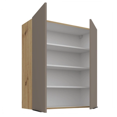 Szafka kuchenna wisząca Fiuggi Ar 80 G-90 2F szafka kuchenna odporna na uszkodzenia wykończenie frontów w technologii anti fingerprint