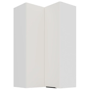 Szafka kuchenna narożna wisząca Corato Wh 60x60 GN-108 2F odporna na uszkodzenia wykończenie frontów w technologii anti fingerprint