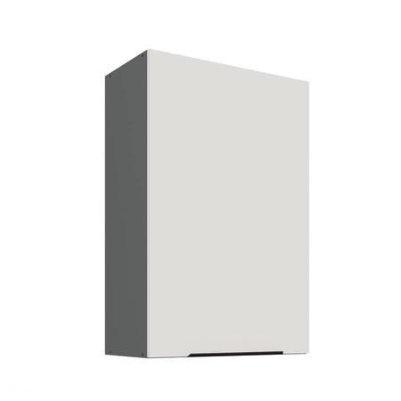 Zestaw mebli kuchennych Corato Ant 300 cm stylowe szafki kuchenne z frontami wykonanymi w technologii anti fingerprint metalowe uchwyty