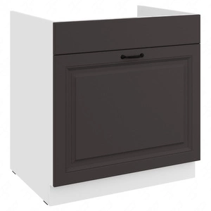 Szafka kuchenna pod zlewozmywak z szufladą Silver 80 ZL 1S BB szafka odporna na parę wodną wysoką temperaturę i rozlaną ciecz