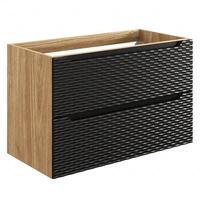 dąb olejowany / czarny