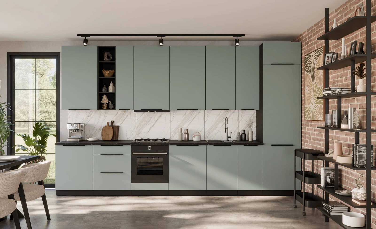 Zestaw mebli kuchennych Treviso Bl