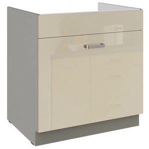 Szafka kuchenna pod zlewozmywak Karmen 80 ZL 1S BB szafka odporna na parę wodną wysoką temperaturę i rozlaną ciecz