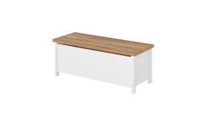 Zestaw mebli Story biały / dąb nash eleganckie i stylowe meble do pokoju młodzieżowego o subtelnym wykończeniu modna kolorystyka