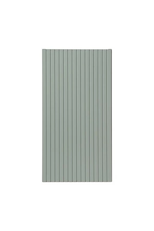 Szafka łazienkowa wisząca Line Reed Green 30 cm szałwiowa stylowa szafka do łazienki z oryginalnym pionowym ryflowaniem