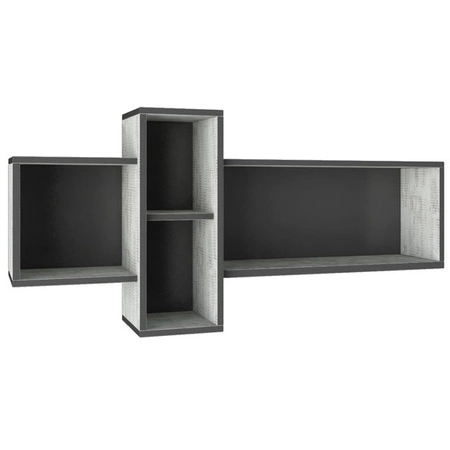 Zestaw mebli dziecięcych Nano 1 grafit / enigma idealna propozycja do pokoju młodzieżowego w modnym stylu