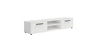 Szafka RTV Maxione 190 cm biała pojemna szafka pod telewizor w stylu klasycznym prosta konstrukcja uniwersalna kolorystyka