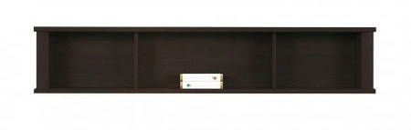 Półka wisząca Finezja 160 cm dąb sonoma czekolada nowoczesny design mebla wysoka jakość obrzeża półki wiszącej wykończone specjalną okleiną 