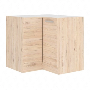 Szafka kuchenna narożna Borno 89x89 DN 1F BB szafka odporna na parę wodną wysoką temperaturę i rozlaną ciecz