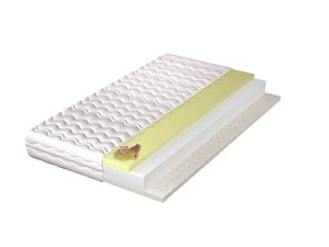 Materac piankowy Posejdon 120x200 cm dwustronny hipoalergiczny posiada małą podatność na odkształcenia amortyzuje ruch