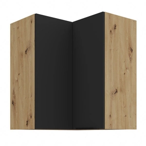 Szafka kuchenna narożna wisząca Alatri Ar 60x60 GN-72 2F odporna na uszkodzenia wykończenie frontów w technologii anti fingerprint