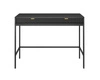 Konsola Lovro czarna z szufladami stylowy oraz funkcjonalny mebel do przedpokoju salonu czy biura