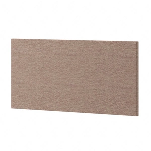 Panel tapicerowany Woow 48x95 cm brązowy stylowy panel ścienny prostokąt melanżowa tkanina modne wykończenie każdej aranżacji