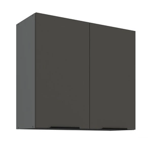 Szafka kuchenna wisząca Aversa Ant 80 G-72 2F szafka kuchenna odporna na uszkodzenia wykończenie frontów w technologii anti fingerprint