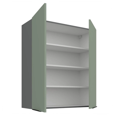 Szafka kuchenna wisząca Treviso Ant 80 G-90 2F szafka kuchenna odporna na uszkodzenia wykończenie frontów w technologii anti fingerprint