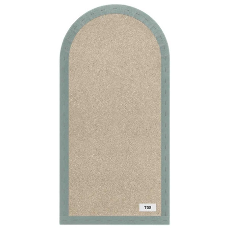 Panel tapicerowany Wally 30x60 cm miętowy stylowy panel ścienny płotek welurowa tkanina modne wykończenie każdej aranżacji