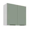 Szafka kuchenna wisząca Treviso Wh 80 G-72 2F szafka kuchenna odporna na uszkodzenia wykończenie frontów w technologii anti fingerprint
