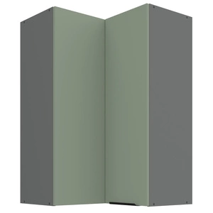 Szafka kuchenna narożna wisząca Treviso Ant 60x60 GN-90 2F odporna na uszkodzenia wykończenie frontów w technologii anti fingerprint