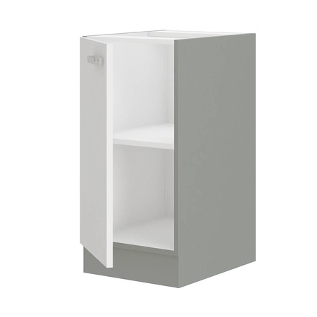 Szafka kuchenna stojąca z półką Bianka 40 D 1F BB szafka odporna na parę wodną wysoką temperaturę i rozlaną ciecz