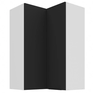 Szafka kuchenna narożna wisząca Alatri Wh 60x60 GN-90 2F odporna na uszkodzenia wykończenie frontów w technologii anti fingerprint