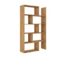 Regał wysoki Carl dąb artisan idealny regał do biura gabinetu lub pokoju nastolatka z możliwością rozsunięcia