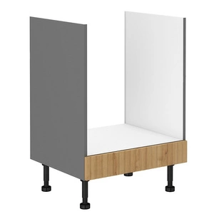 Szafka do zabudowy piekarnika Antri 60 D GAZ BB lamelowe fronty szafka odporna na działanie wilgoci i uszkodzenia