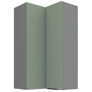 Szafka kuchenna narożna wisząca Treviso Ant 60x60 GN-108 2F odporna na uszkodzenia wykończenie frontów w technologii anti fingerprint