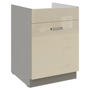 Szafka kuchenna pod zlewozmywak Karmen 60 ZL 1S BB szafka odporna na parę wodną wysoką temperaturę i rozlaną ciecz