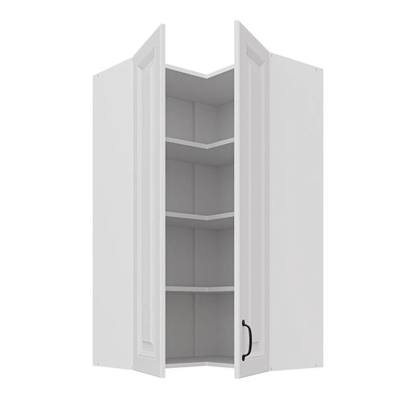 Szafka kuchenna narożna wisząca Snow 60x60 GN-108 2F szafka odporna na parę wodną wysoką temperaturę i rozlaną ciecz