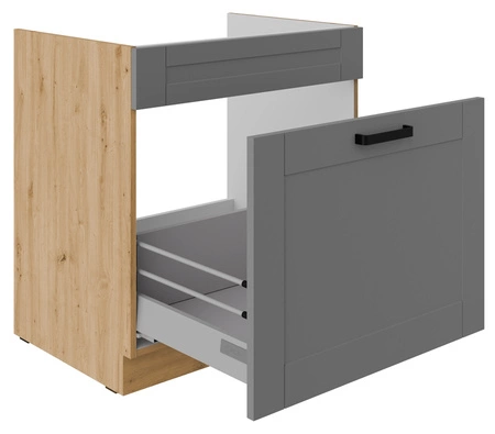 Szafka kuchenna pod zlewozmywak z szufladą Asti 80 ZL 1S BB szafka odporna na parę wodną rozlaną ciecz i wysoką temperaturę