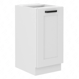 Szafka kuchenna stojąca z półką Livio 40 D 1F BB szafka odporna na parę wodną wysoką temperaturę oraz rozlaną ciecz