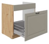 Szafka kuchenna pod zlewozmywak z szufladą Delos 80 ZL 1S BB szafka odporna na parę wodną wysoką temperaturę i rozlaną ciecz